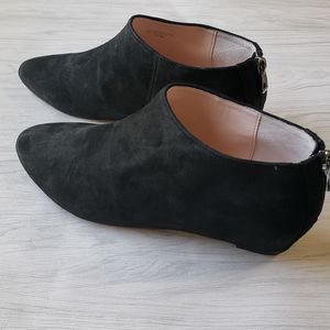 Avec Les Filles Black Ankle Booties